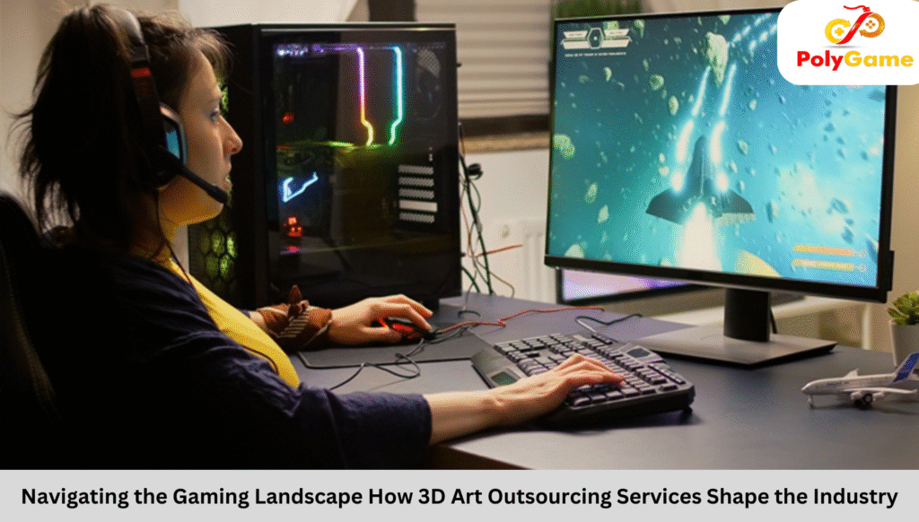 3D art outsourcing service