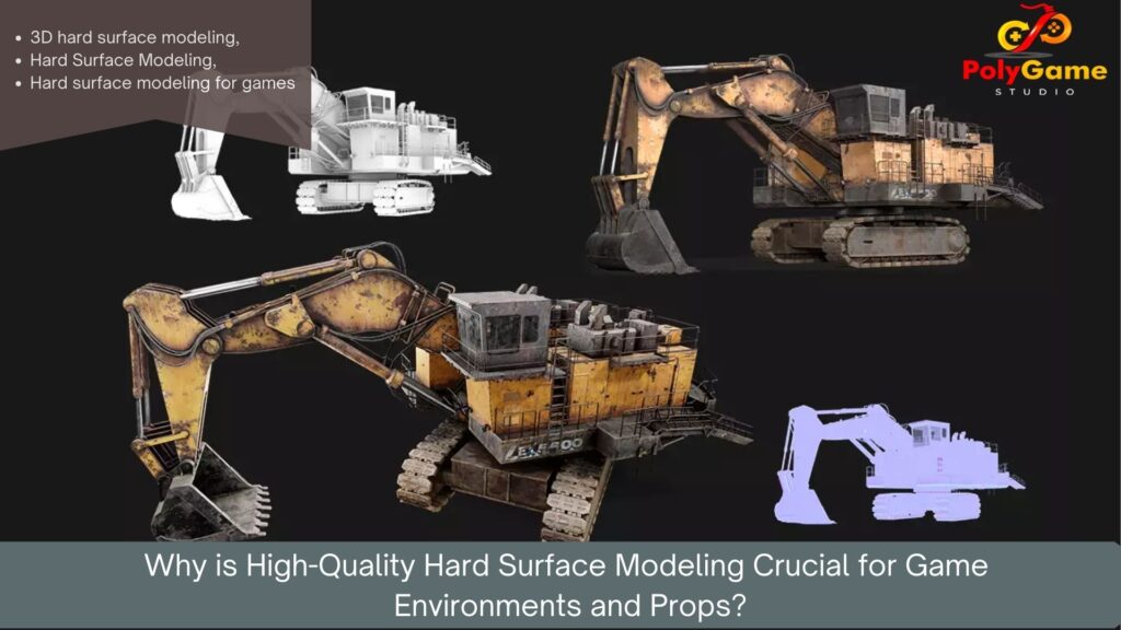 Hard surface modeling for games